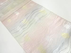 アンティーク　箔散らし模様暈し袋帯（材料）